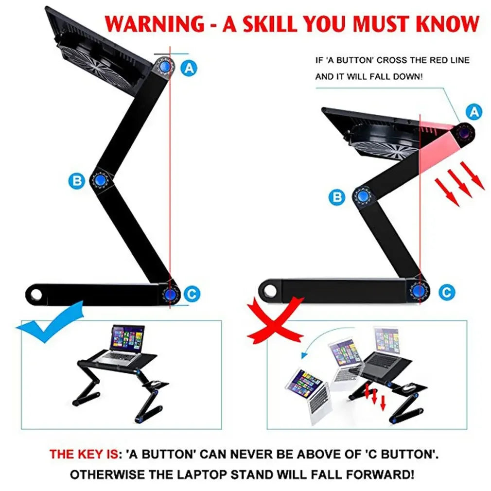 Aluminum Alloy Laptop Table