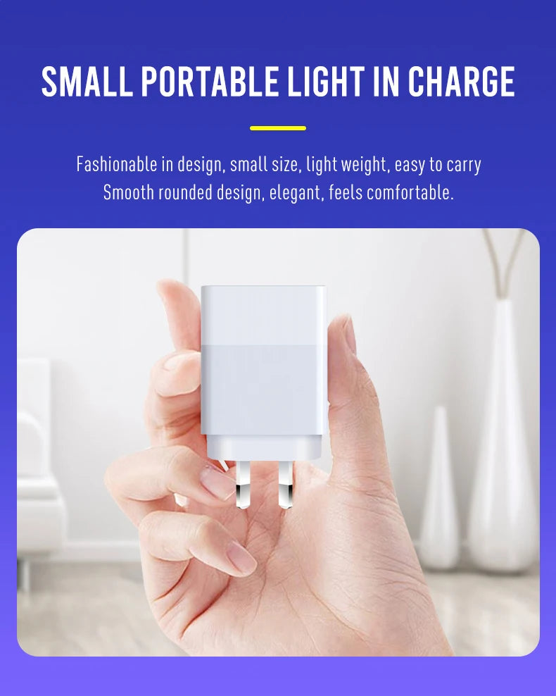 USB charger fast charging 45w